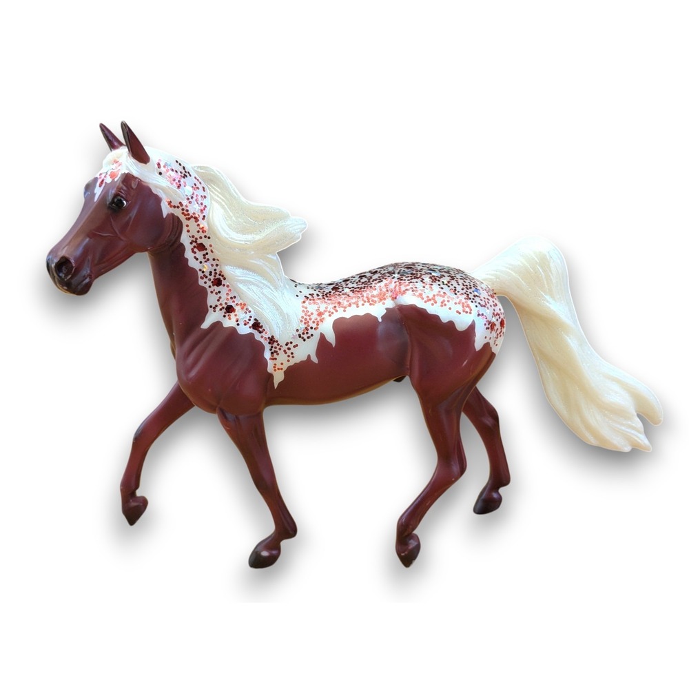 Classic Breyer Horse #62220 Red Velvet Cupcake Morgan Stallion Glitter 9''